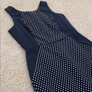 Banana Republic Mixed Dot Print Dress (6P)